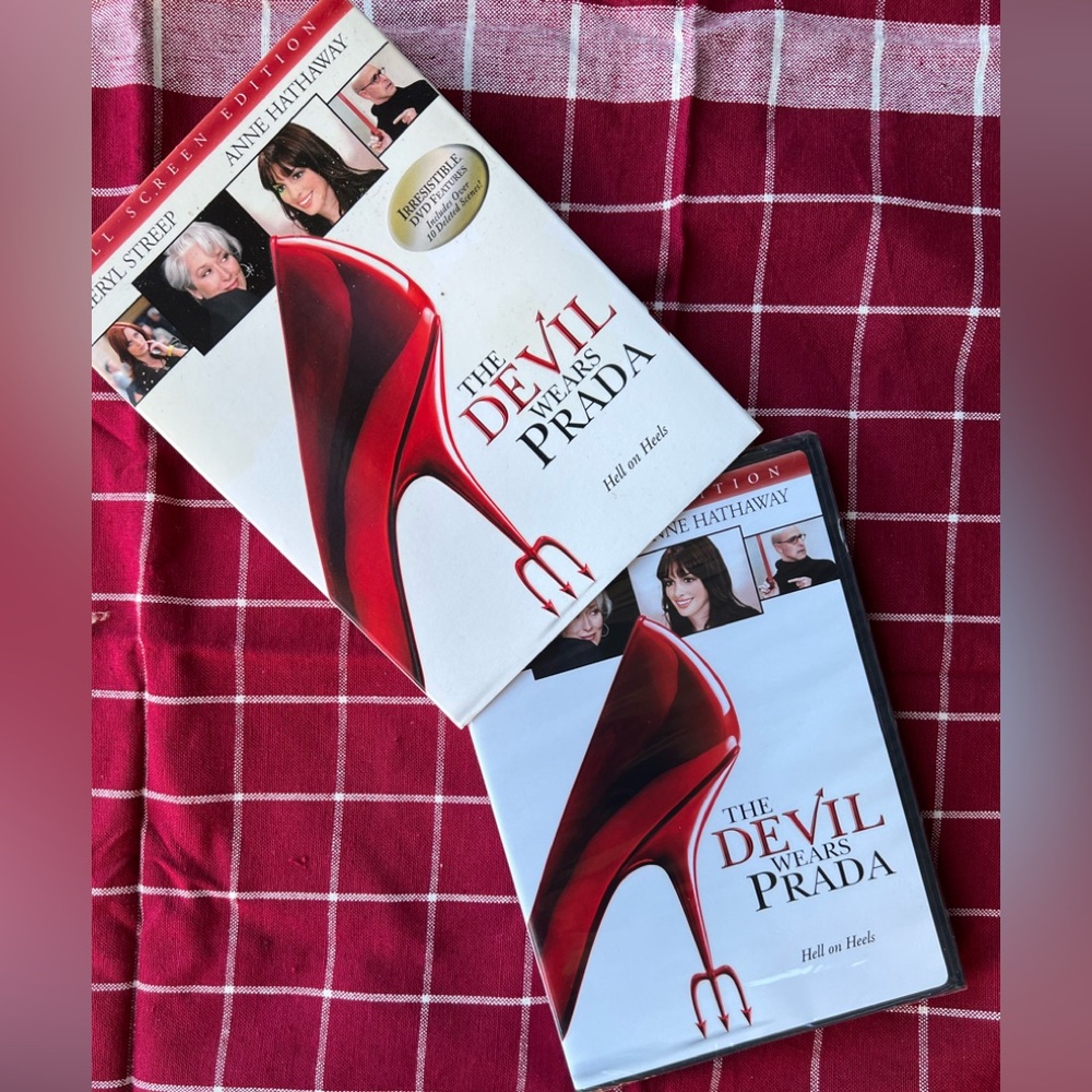 The Devil wears Prada new never opened full screen edition DVD. PG 13 5.1 Dolby